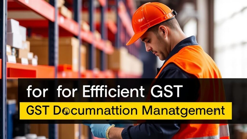 Best Practices for Efficient GST Documentation Management