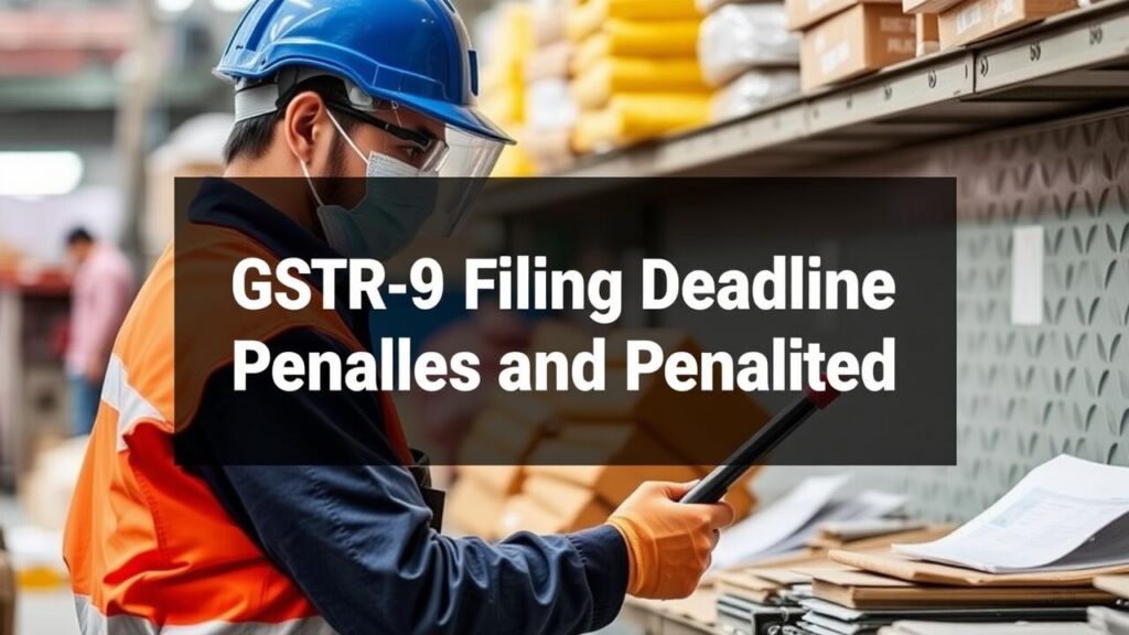 GSTR-9 Filing Deadlines and Penalties Explained