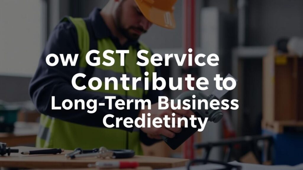 How GST Services Contribute to Long-Term Business Credibility