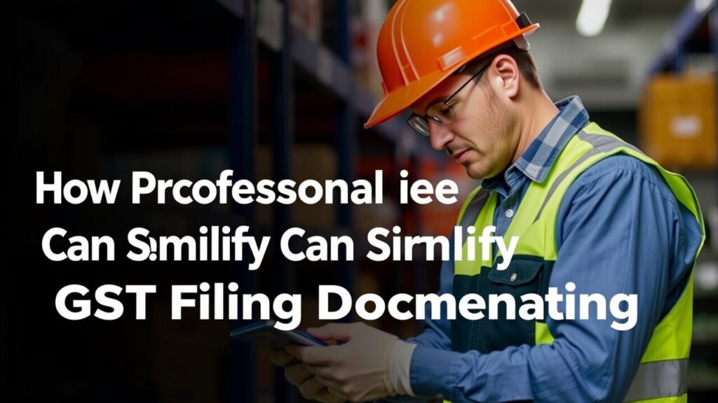 How Professional Services Can Simplify Your GST Filing Documentation