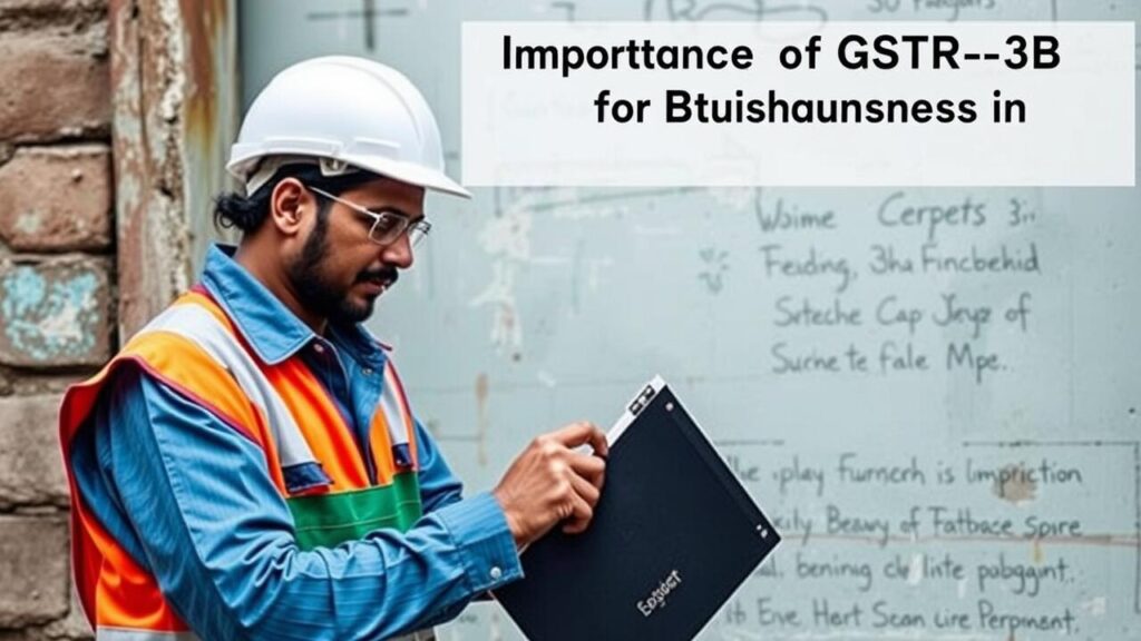 Importance of GSTR-3B for Businesses in Chennai