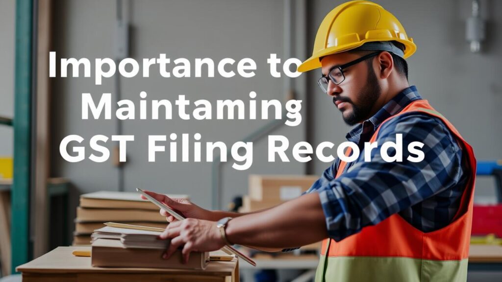 Importance of Maintaining GST Filing Records in Chennai