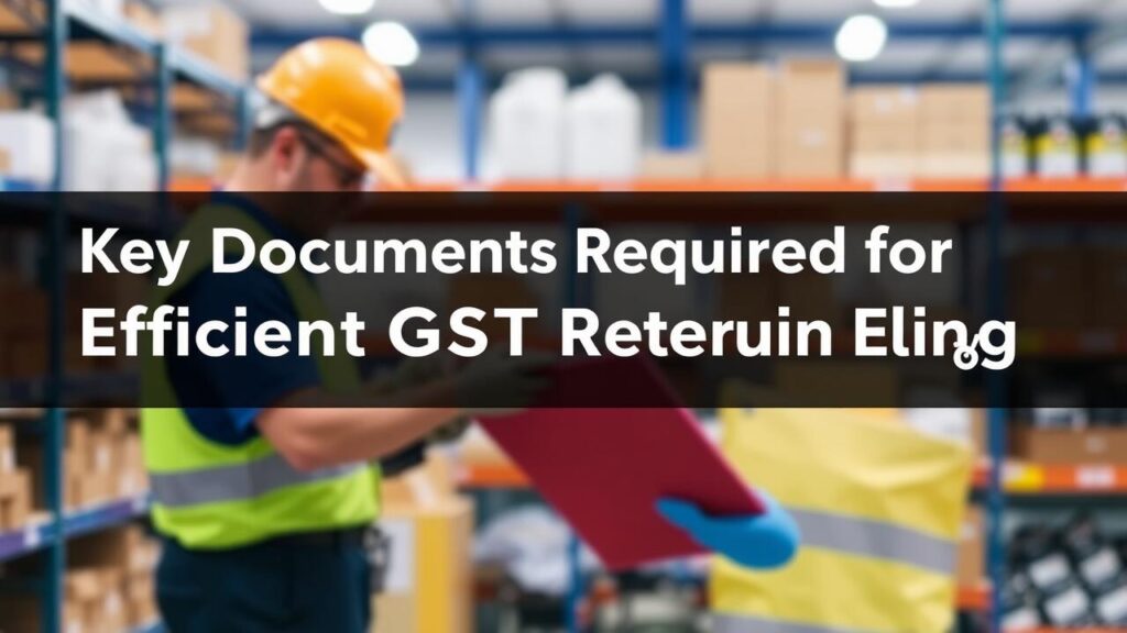 Key Documents Required for Efficient GST Return Filing