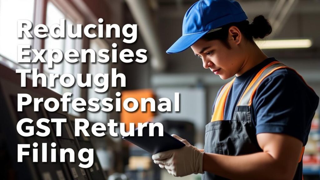 Reducing Expenses Through Professional GST Return Filing