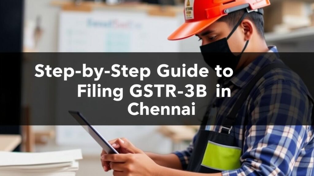 Step-by-Step Guide to Filing GSTR-3B in Chennai