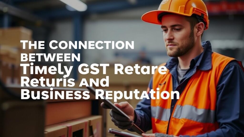 The Connection Between Timely GST Returns and Business Reputation