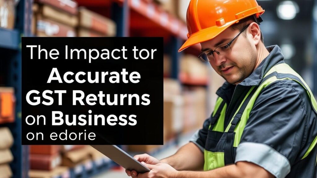 The Impact of Accurate GST Returns on Business Operations