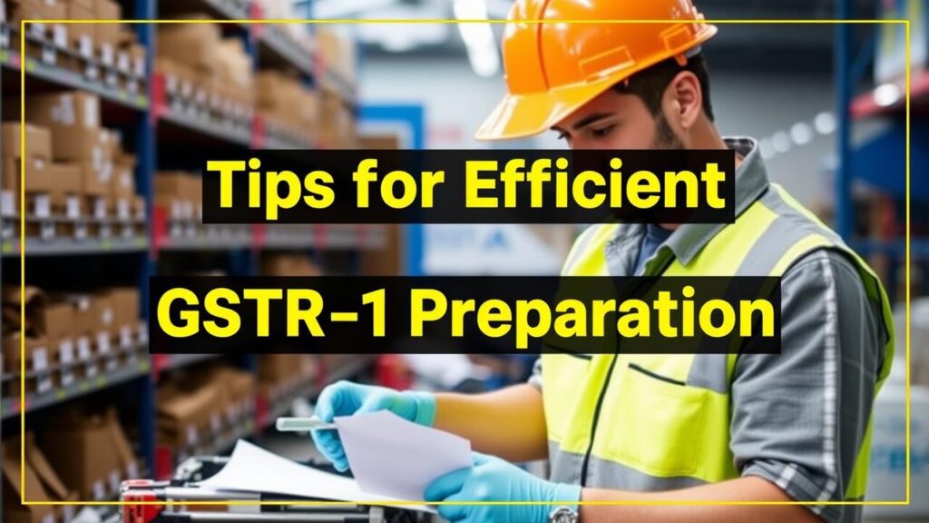 Tips for Efficient GSTR-1 Preparation