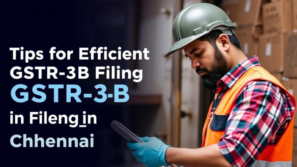 Tips for Efficient GSTR-3B Filing in Chennai